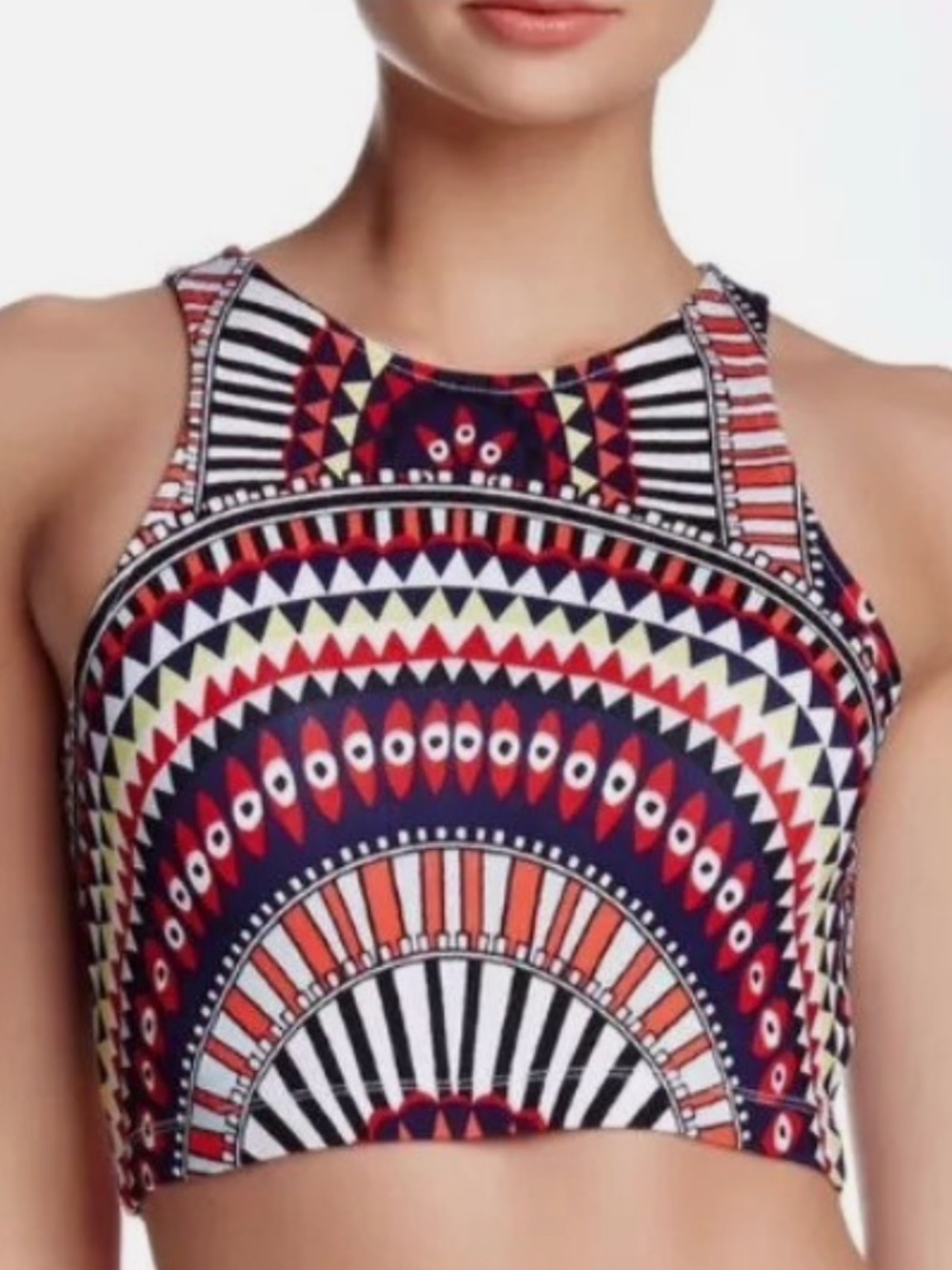Mara Hoffman El Mundo Crop Top M
